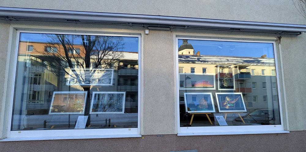 M Brandenburger im Schaufenster
